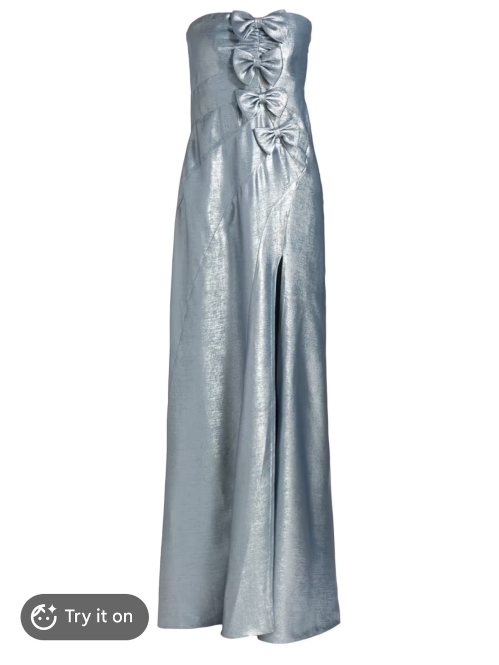 LoveShackFancy Elmina Bow- Embellished Strapless Dress Brand new with tags tags
